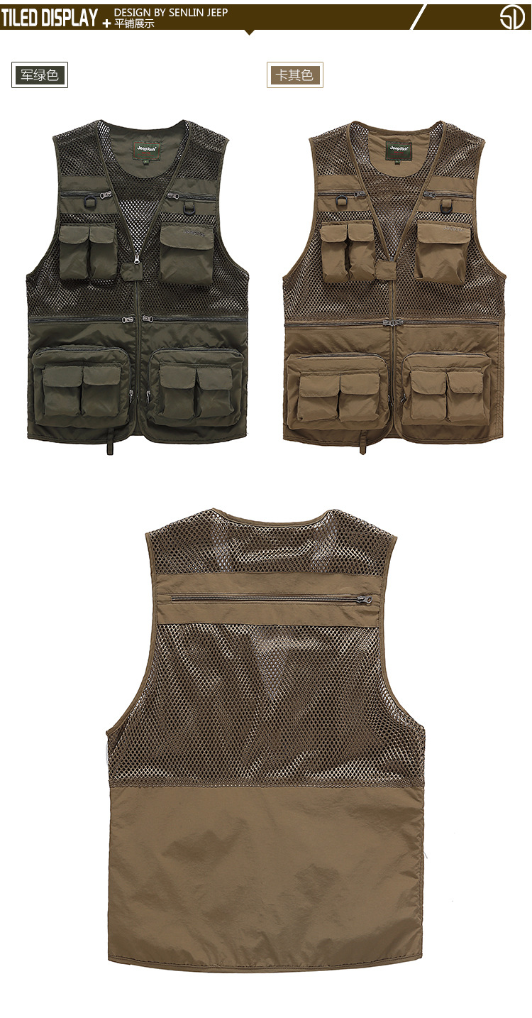 Débardeur sport homme SENLINJEEP - Ref 540934 Image 12