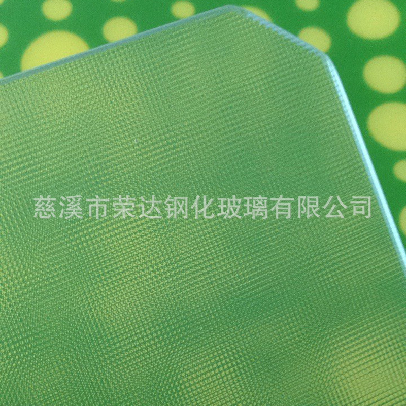 厂家加工  10mm 超白布纹玻璃深加工 钢化玻璃供应批发