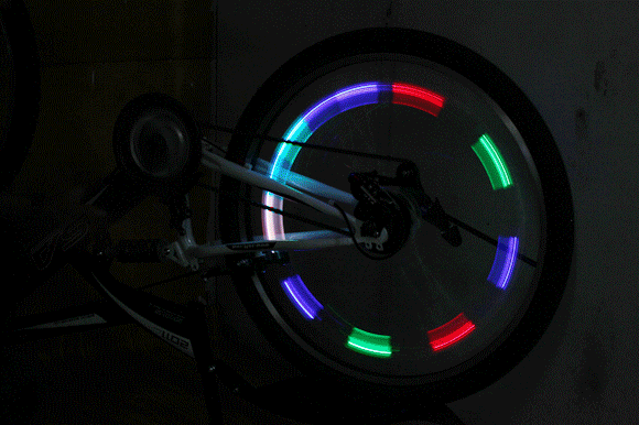 Eclairage pour vélo - feux de Valve - Ref 2403587 Image 5