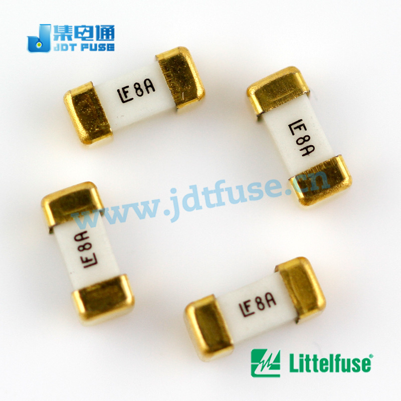 力特Littelfuse方形贴片保险丝0451008.MRL环保认证8A 125V