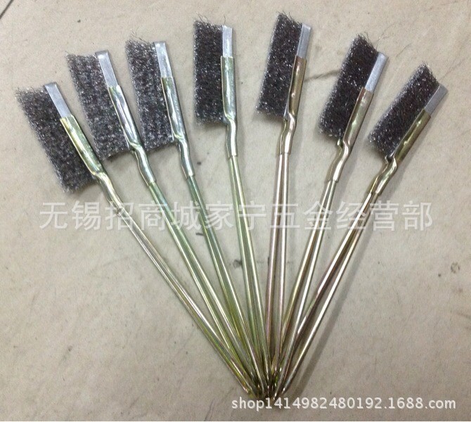 钢丝刷 铜丝刀刷 不锈钢刀刷 尼龙丝刀刷 迷你小刀刷