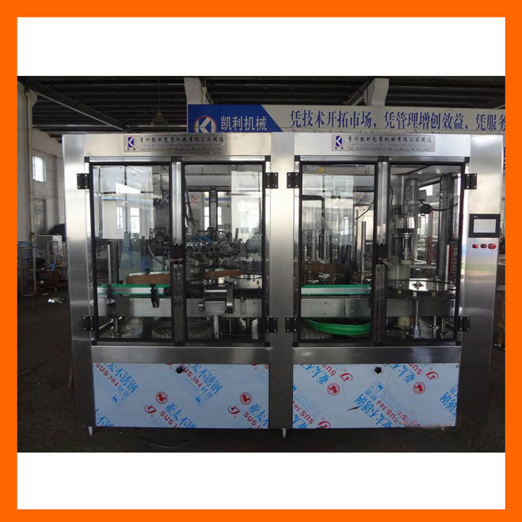 红酒灌装机 红酒联体灌装机 三联机 负压三联机 冲瓶灌装打塞机