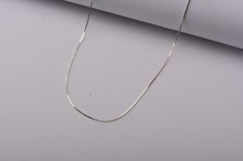 设计和加工925银项链 意大利工艺机织链 925银链条加工机制链厂家