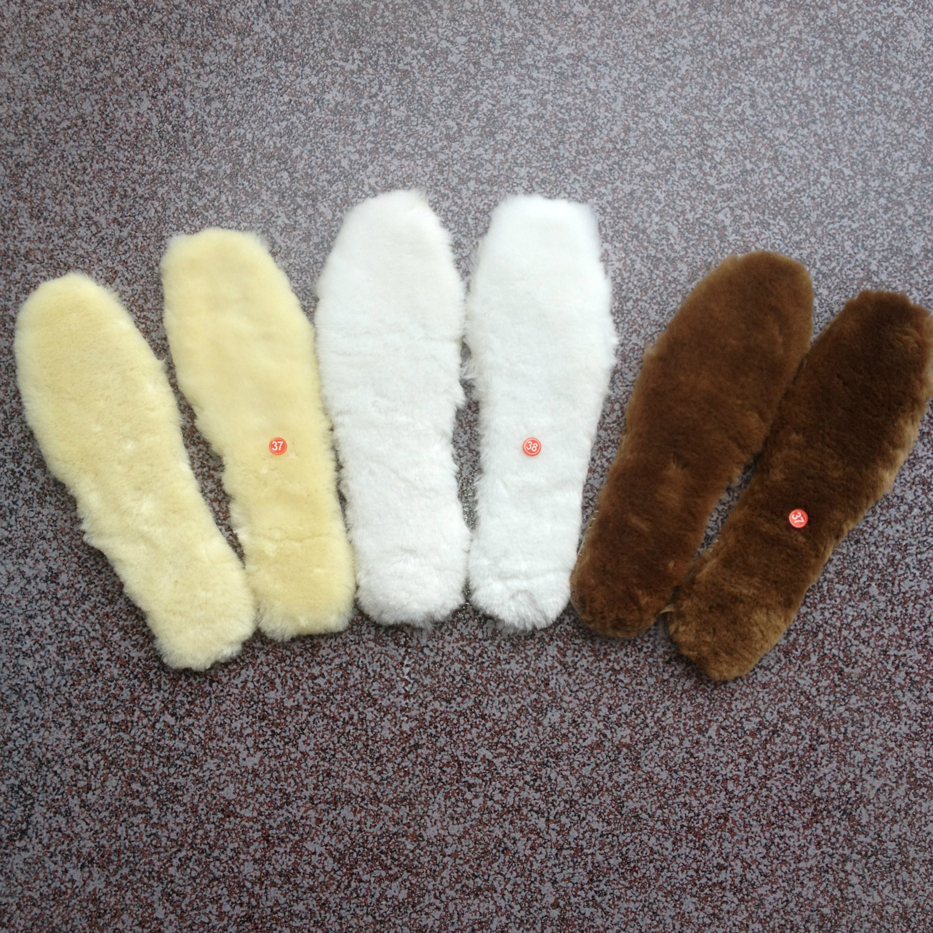 厂家直供2016年爆款羊毛鞋垫纯色吸汗冬款整鞋垫|ms