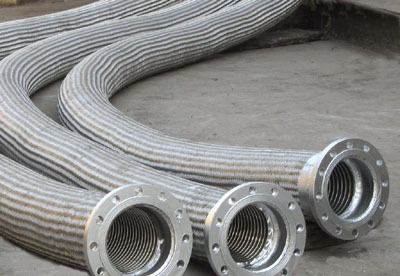 钢厂转炉顶用吹氧金属软管<降噪、安装便捷>防爆耐腐蚀吹氧软管