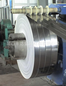 供应精密SUS301不锈钢动力发条料 进口弹簧带去毛刺整平拉伸发条