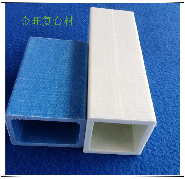 高强度玻璃钢纤维方管 厂家定 制异型包粘玻璃钢制品