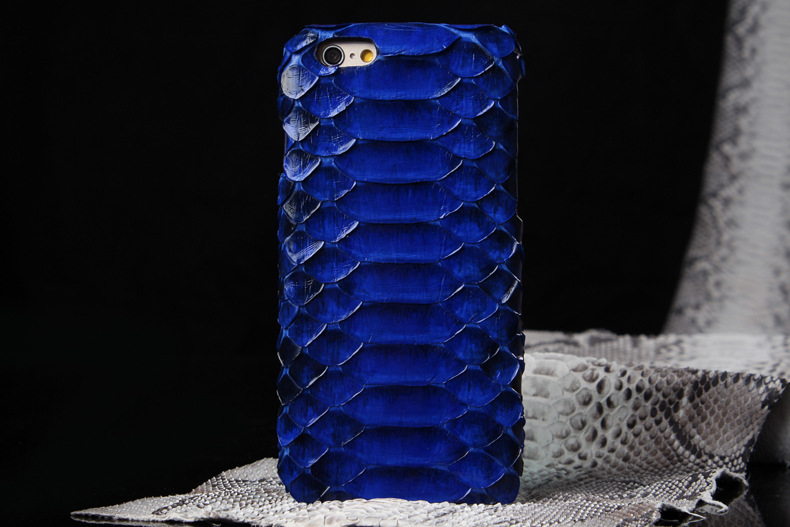 i-idea Handmade Luxury Genuine Real Python Snake Skin Leather Case Cove for Apple iPhone 6S Plus/6 Plus & iPhone 6S/6