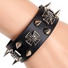 Black bracelet, clothing, accessory, European style, punk style, wholesale