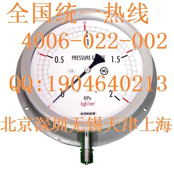 抗腐蚀压力表型号SS-3020进口压力变送器韩国Konics压力表型号