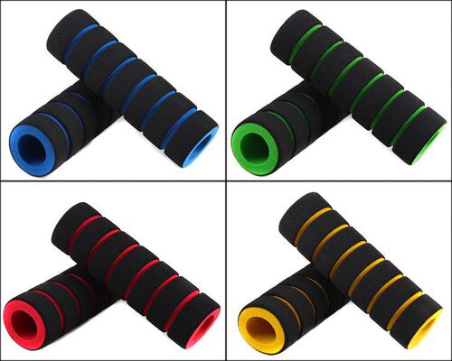 Bicycle Bamboo Section Sponge Handlebar Cover Mountain Bike Shock Handle Gloves Bike NBR Soft Handlebar Cover Cycling Gear