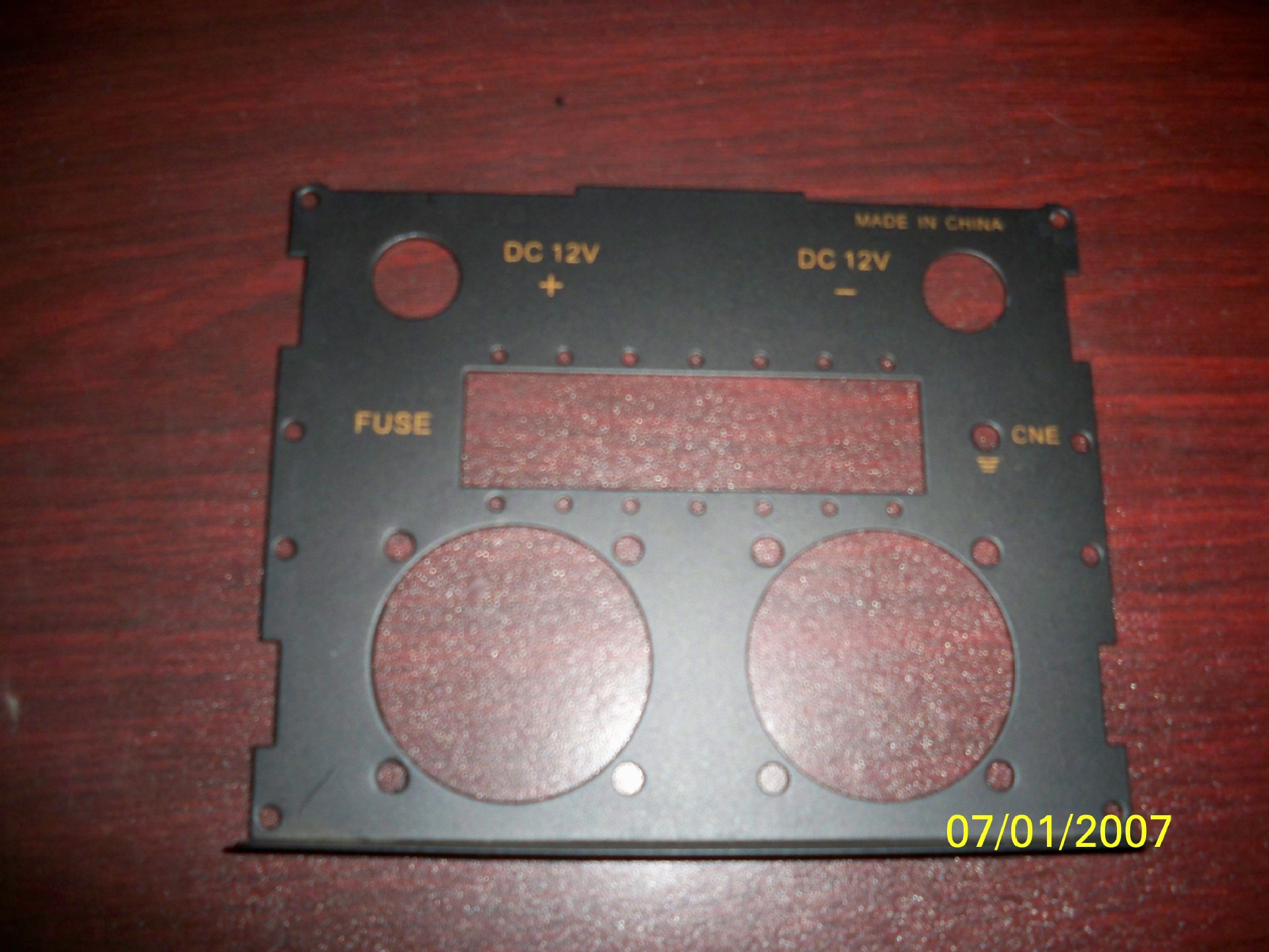 逆变器铁挡板双层