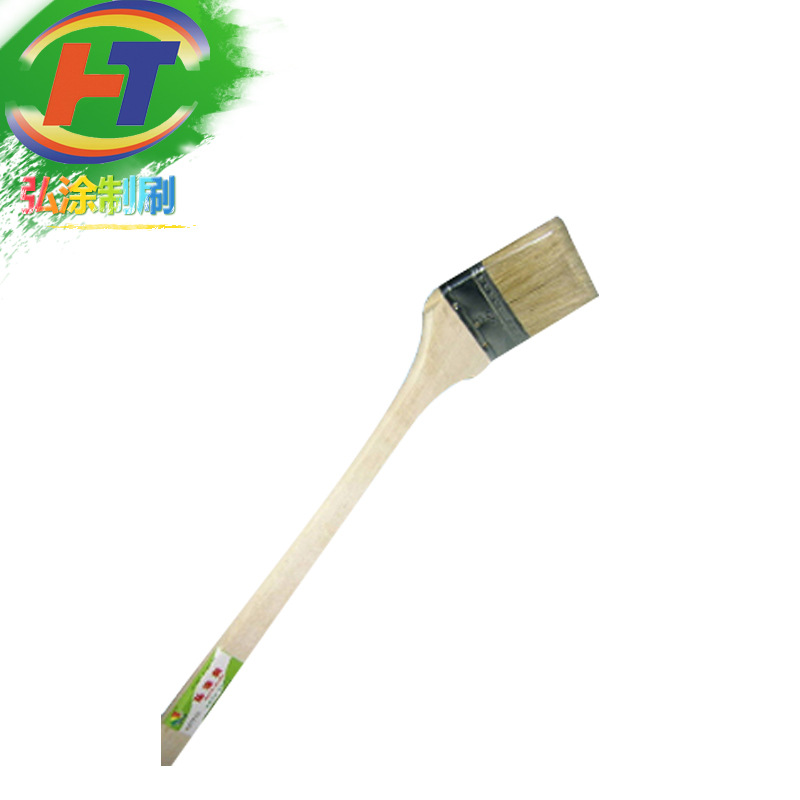 家用工具刷羊毛刷油漆刷子 75mm弯木柄装修油漆涂料刷子