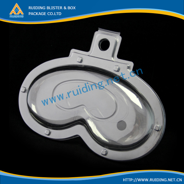 【供应】电子元件对折吸塑，环保pet泡壳