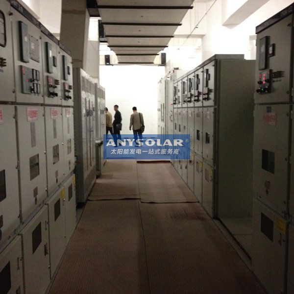 500KW太陽能屋頂分佈式光伏並網發電系統10