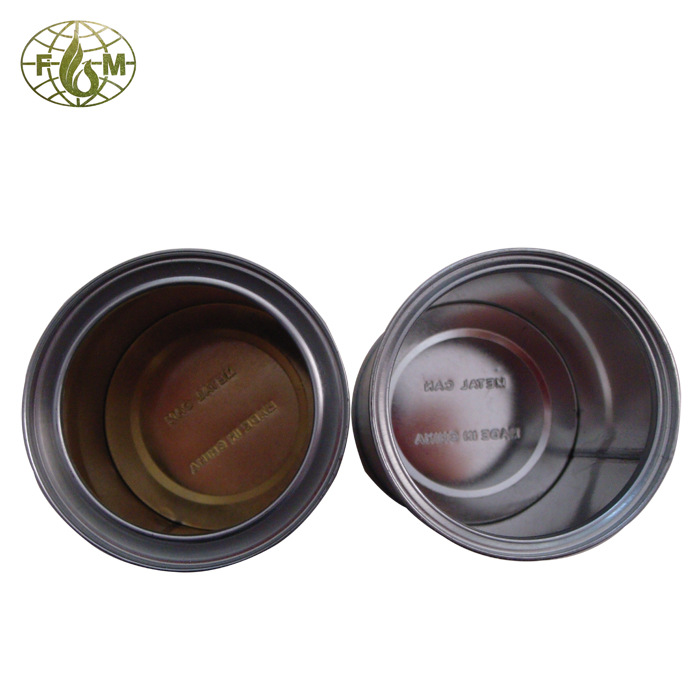 马口铁罐 胶水罐 撬盖胶水罐 金属包装罐 广口 0.37L 蜡烛涂料罐