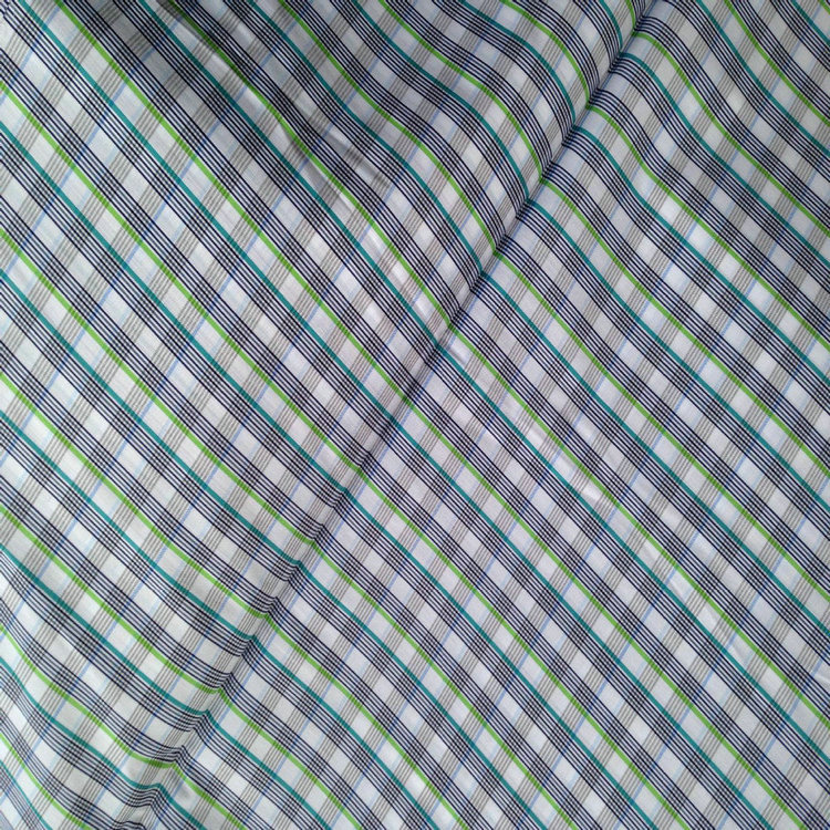 厂家双层衬衫面料  棉锦弹力布 斜纹高弹力布 YH098