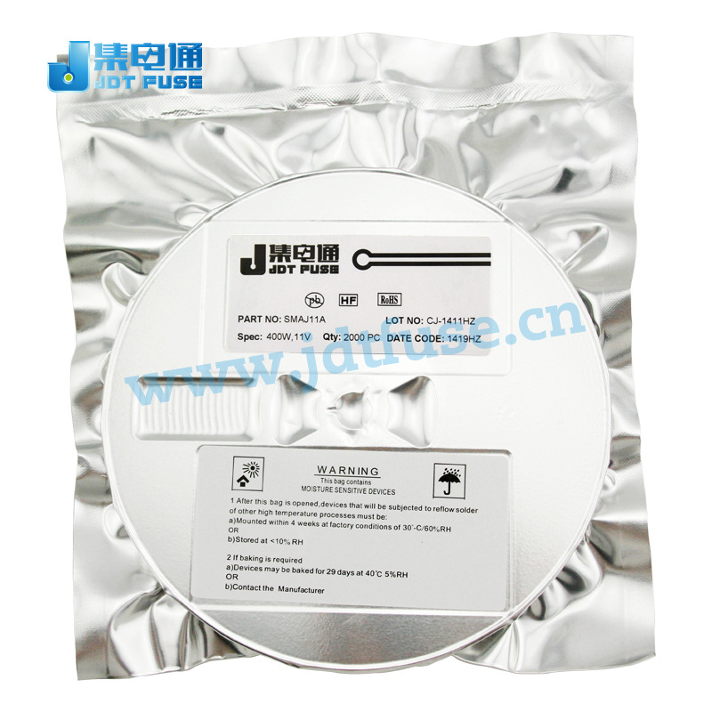 SMAJ11A  11V贴片瞬态抑制二极管TVS单向 厂家销突波吸收器400W