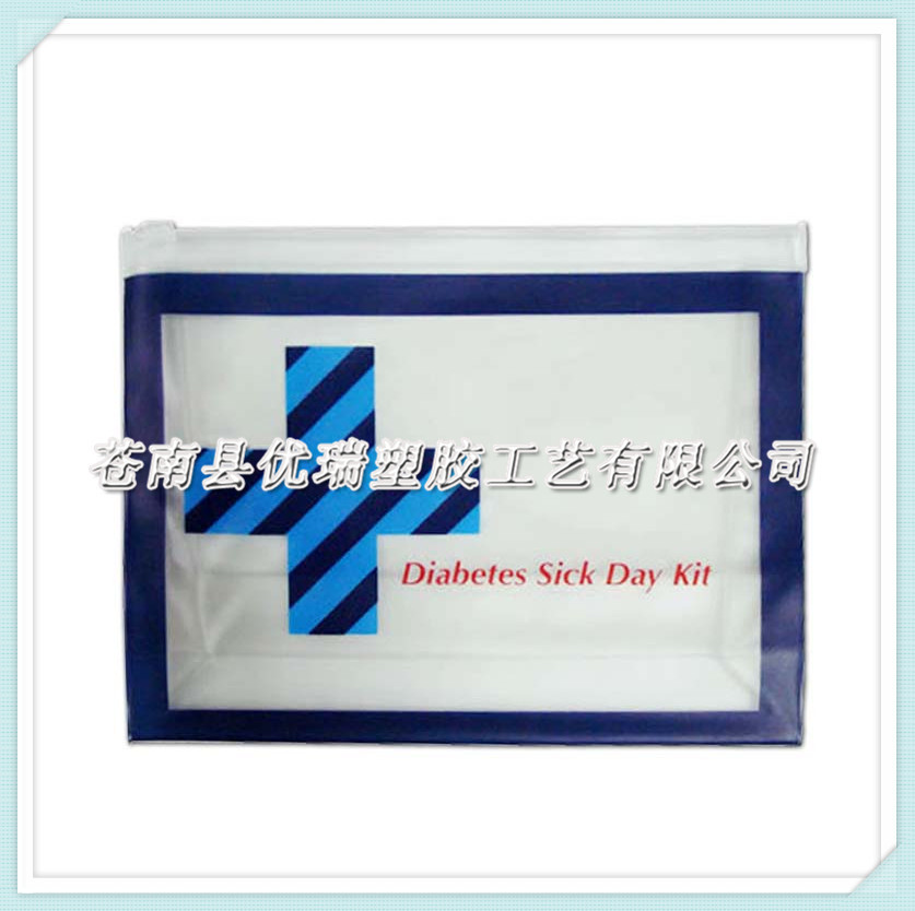 苍南供应PVC拉链袋 PVC塑料薄膜包装袋 彩印PVC袋定制