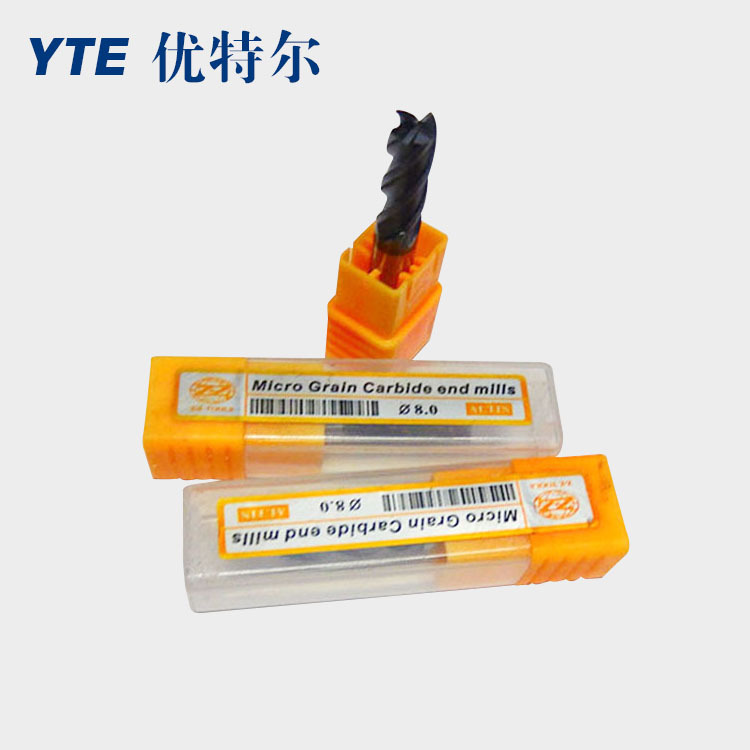ZZ钨钢二刃/四刃平底合金铣刀 加工硬度45度