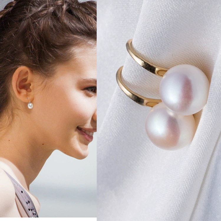Серьги из жемчуга, бисера, искусственный аксессуар, корейский стиль