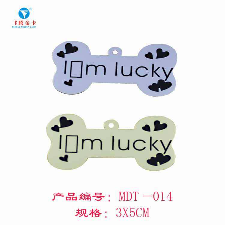 狗牌批发 个性金属宠物牌制作纯铜材料 广州铜镀金工艺品生产厂家