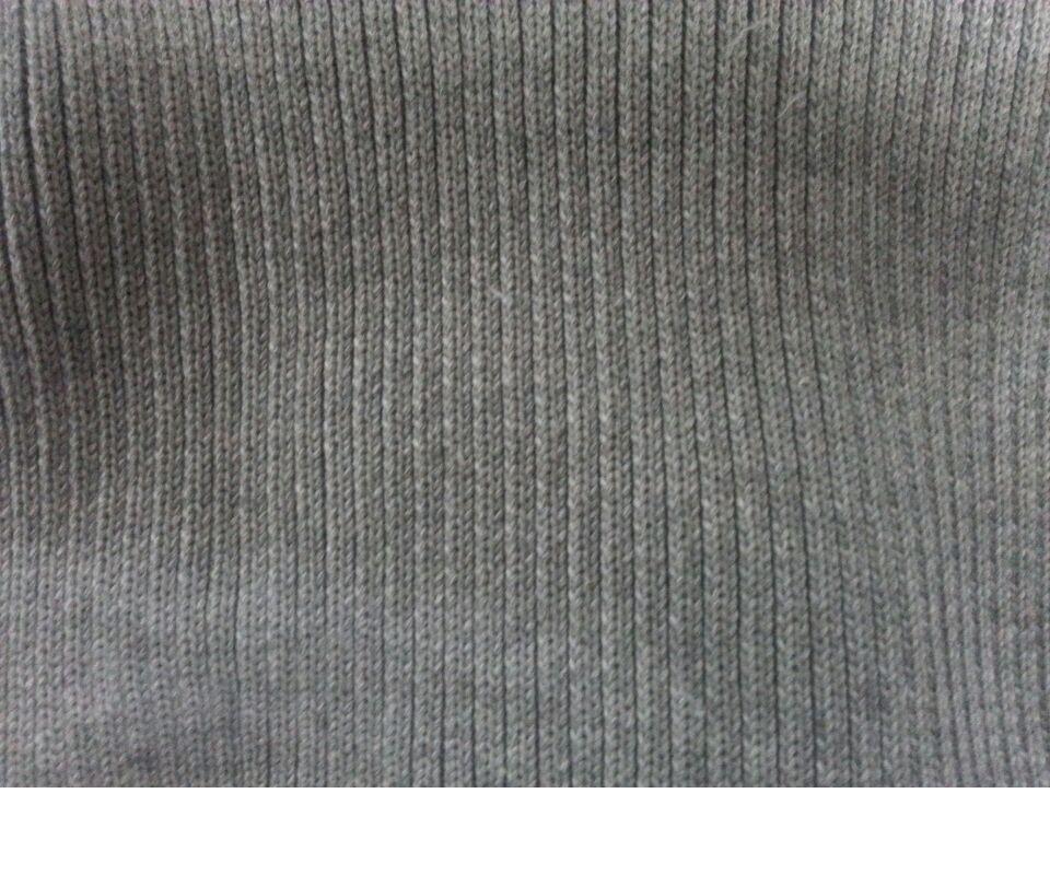 供应各种规格的针织圆机罗纹 横机罗纹布 高档 色织彩条横机罗口