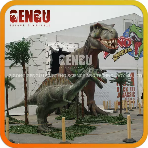 主题公园 科技馆恐龙展 博物馆制景 恐龙展 城市广场恐龙展