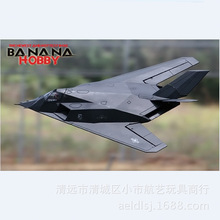 大型固定翼涵道飞机 F-117战斗机 隐身攻击机 无刷8通道2.4G遥控