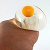April Fool's Day Person Toy/Volume Controlling Water Gel/Volume Transparent Egg/Single yellow egg decompression egg single egg