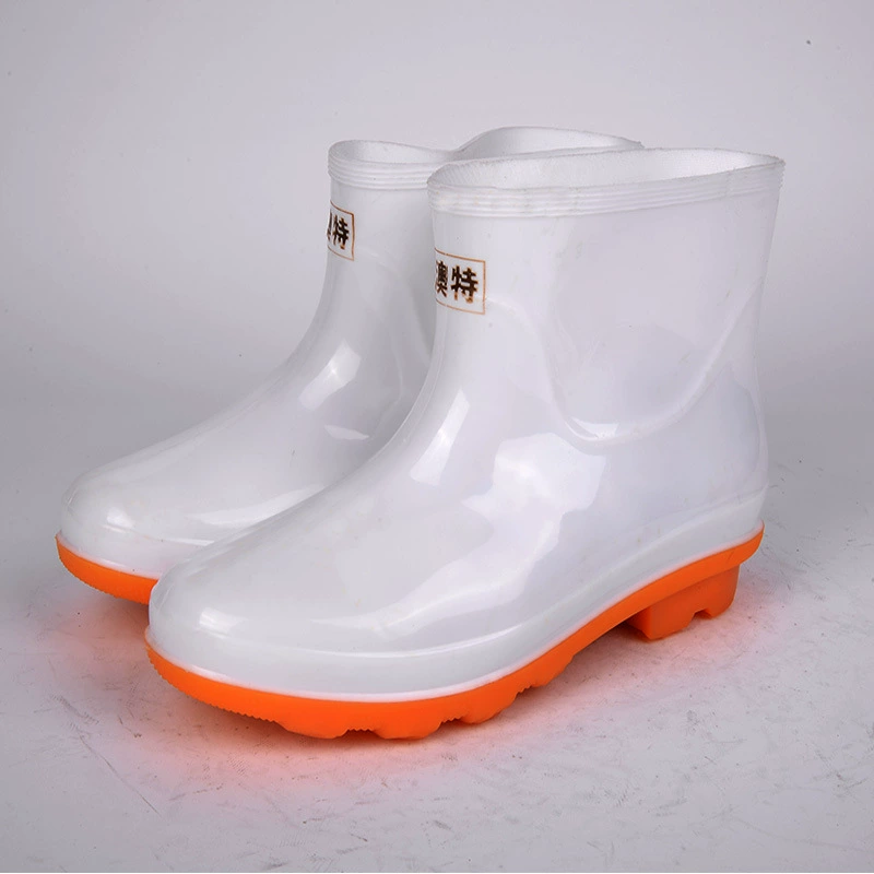 Белые пищевые сапоги завод рабочие дождевые сапоги противоскользящие пищевые гигиенические сапоги маслостойкие кислотостойкие и щелочные шеф-повар пищевая обувь