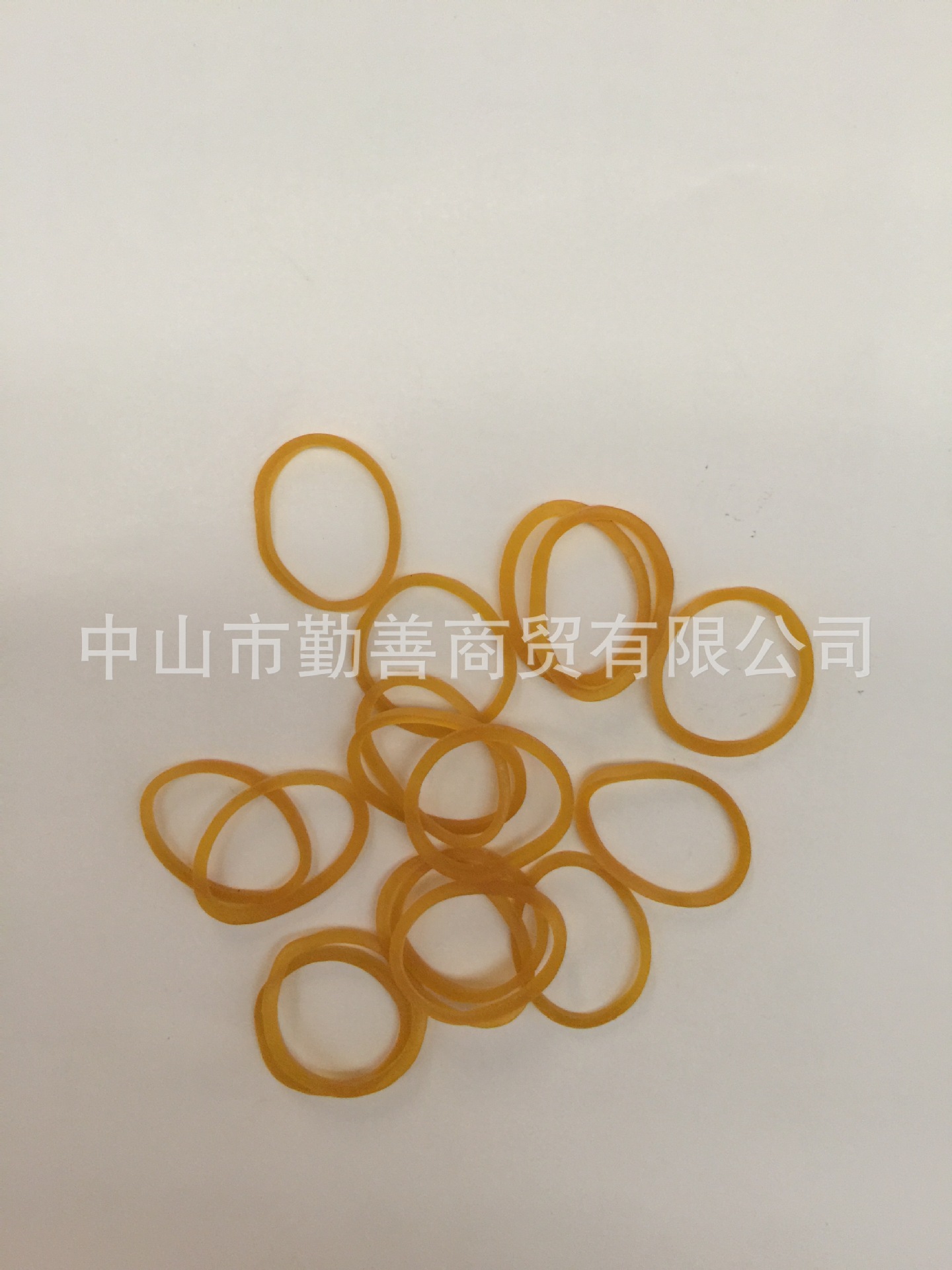 厂家直销0.8黄色橡皮筋/牛皮筋 工业橡胶圈