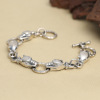 Retro accessory, bracelet, wholesale, silver 925 sample