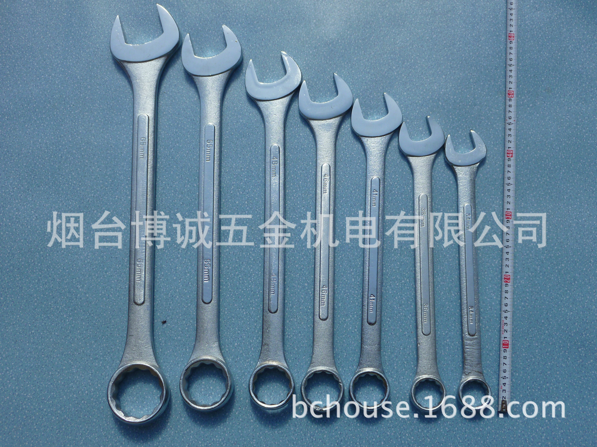 大型梅呆两用扳手外贸出口自产自销34,35 41 46  48  55  60 65