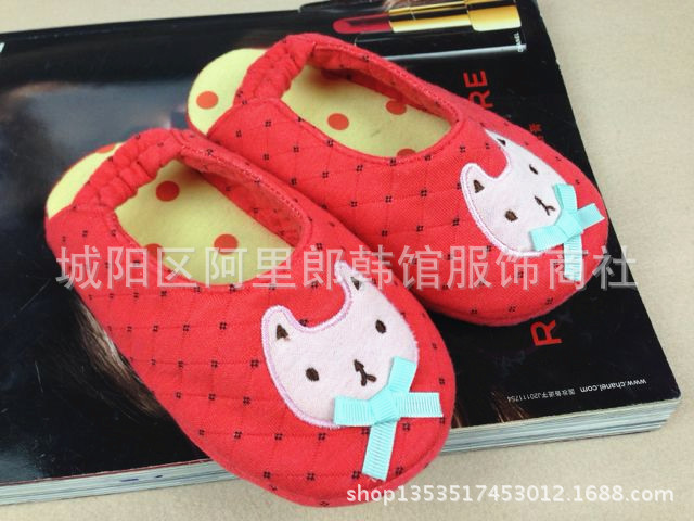 WH小貓臉傢居鞋