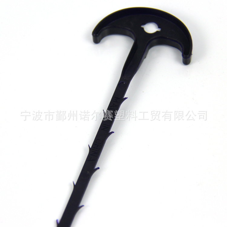 Factory supply wholesale pipe dredge tool sewer pipe cleaning hook plastic handheld pipe dredge
