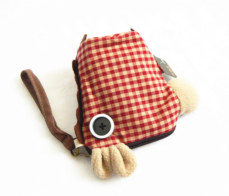 三色补丁椰子马手拎杂物包2