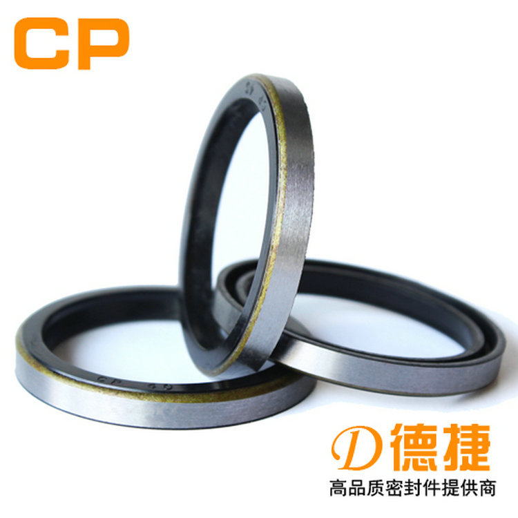 【CP型氣缸骨架緩沖圈】廠家批發JB/T6657鐵殼油封氣動橡膠密封件