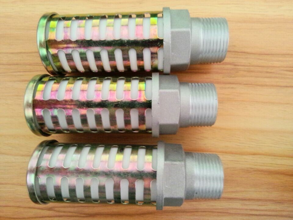 沖床日本丰兴Toyook双联阀沃得冲床电磁阀消声器消音器双联阀