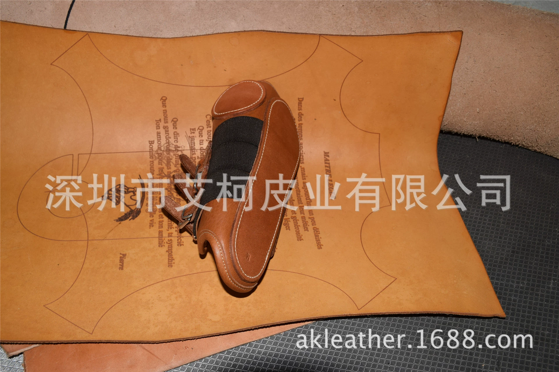 Leather belt handmade, direct factory sales