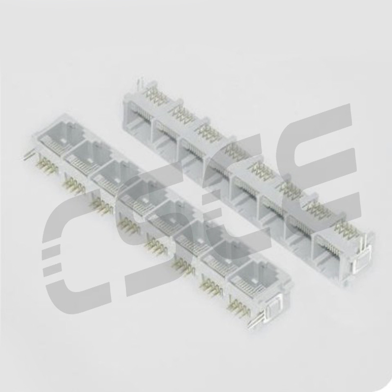 厂家直销RJ45插座PCB插座RJ45电子变压器网络连接器