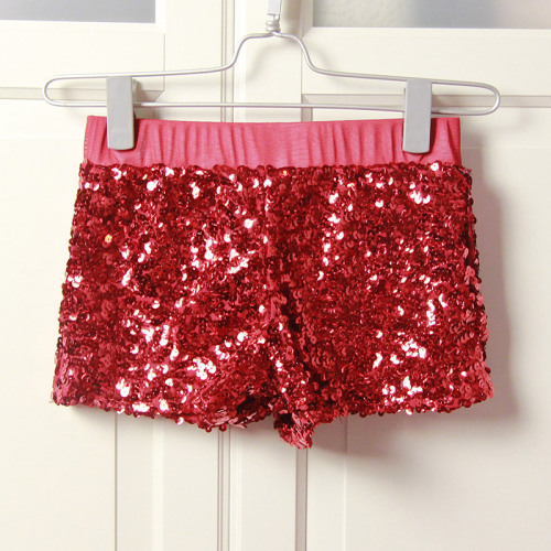 Women young girls red blue black colored jazz dance sequined shorts gogo dancers hiphop street pole hot dance stage performance glitter shiny shorts for woman