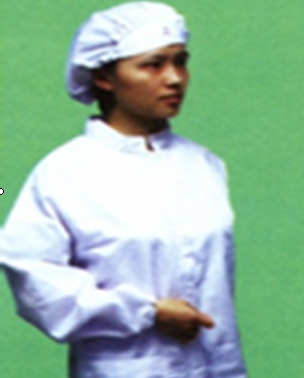 供应抗靜電工作服 淨袍002C  連帽 厂家直销