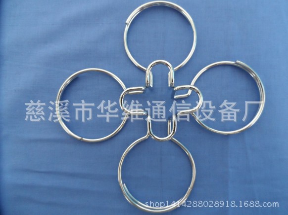 不锈铁理线钢圈  C型拉钩 FTTH光纤入户敷设耗材 皮线光缆理线圈