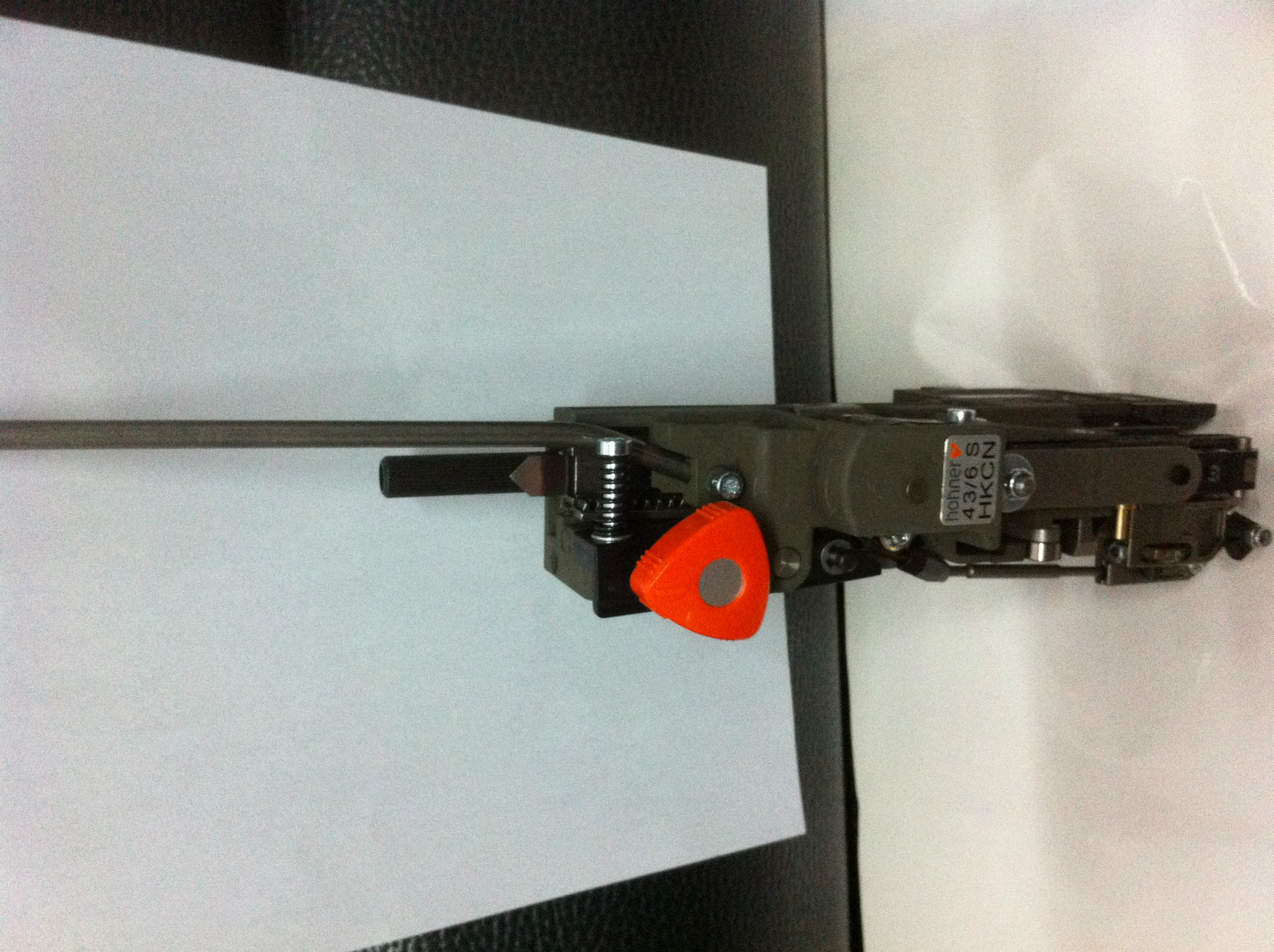 供应国产浩勒钉头   43/6HKCN单驱动装订机头 高速骑马装订机钉头