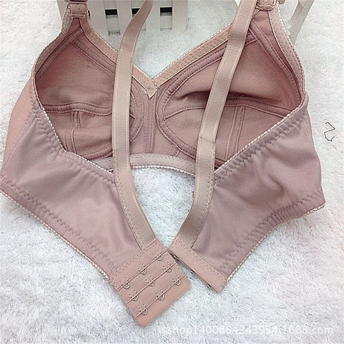 Large Cup Bra Without Cups for Middle-Aged Women, Thin Cotton Quality Innerwear, New Large Cup Bra for Women