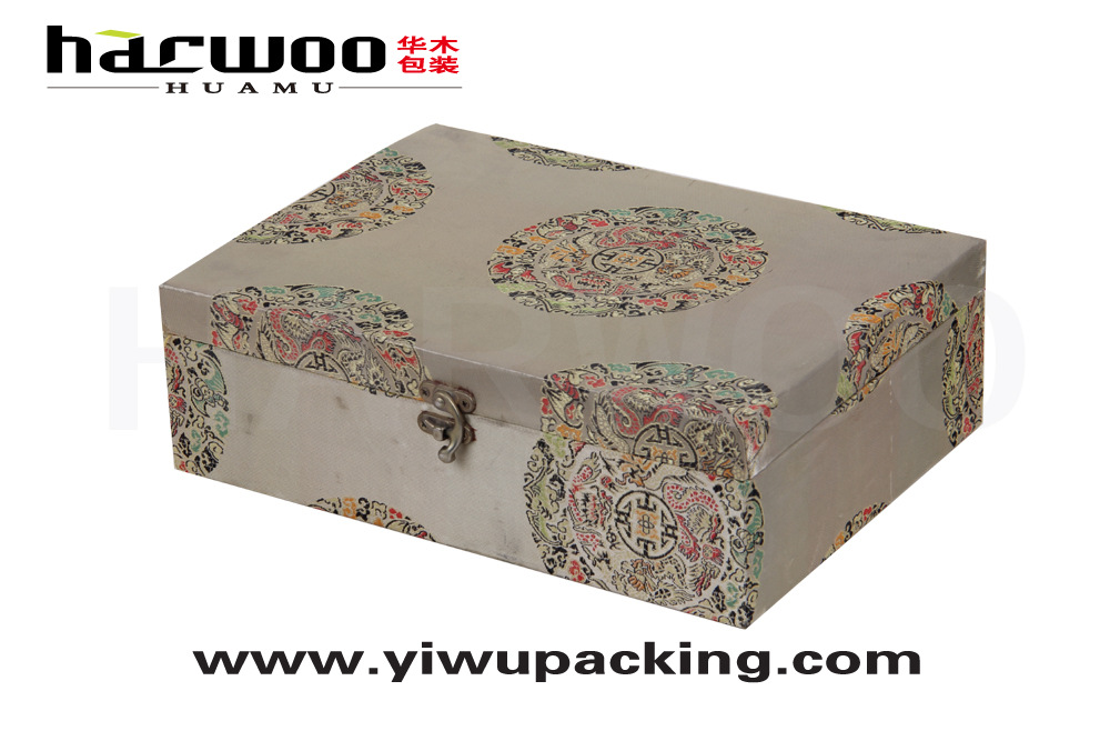 义乌定做陶瓷茶具包装盒 陶瓷花瓶锦盒批发 精美书画礼盒定做