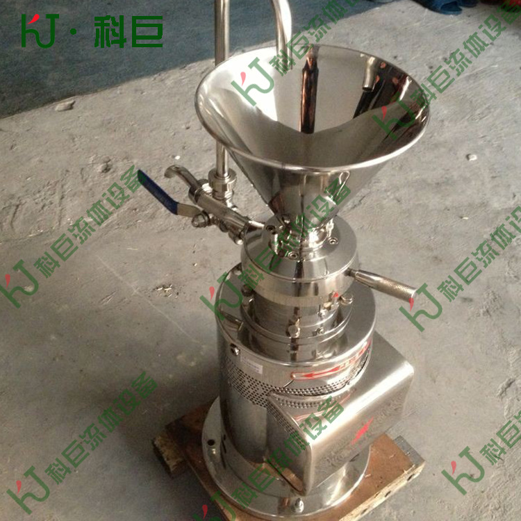 供应卫生级不锈钢立式80型胶体磨