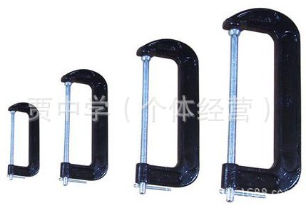 专业生产 G型木工夹 G字夹 C字夹 C型夹（全钢,玛钢,钢板）