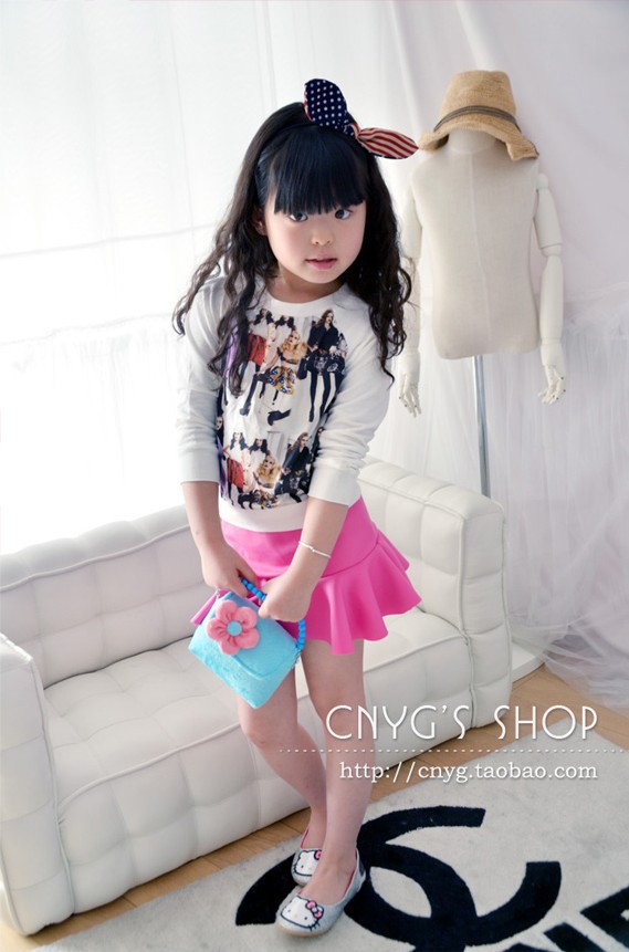 Jupe fillette en polyester - Ref 2048955 Image 6